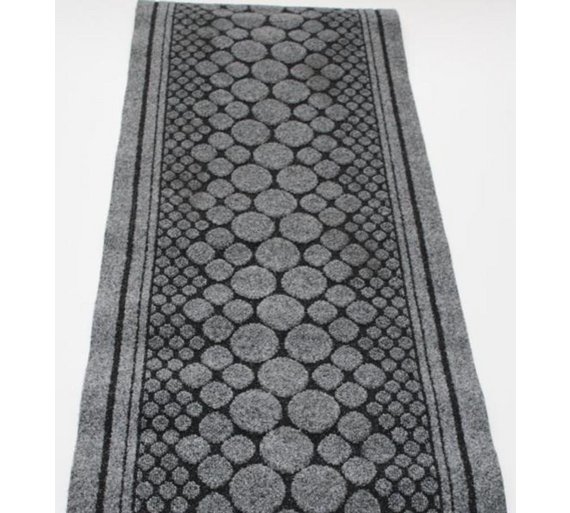 Buy Grey Pebbles Polypropylene Runner 300cm x 67cm at Argos.co.uk