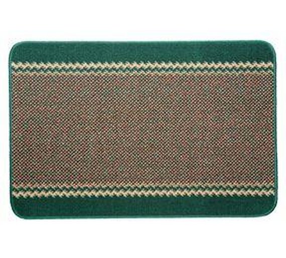 Buy Green Kilkis Machine Washable Rug 100cmx67cm at Argos.co.uk