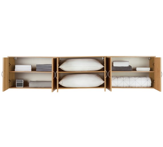 Buy Collection Cheval Overbed Cupboards Beech Effect at Argos.co.uk