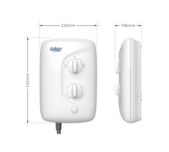 Buy Galaxy Showers Aqua 3000M 10.5kW Electric Shower at Argos.co.uk Your Online Shop for