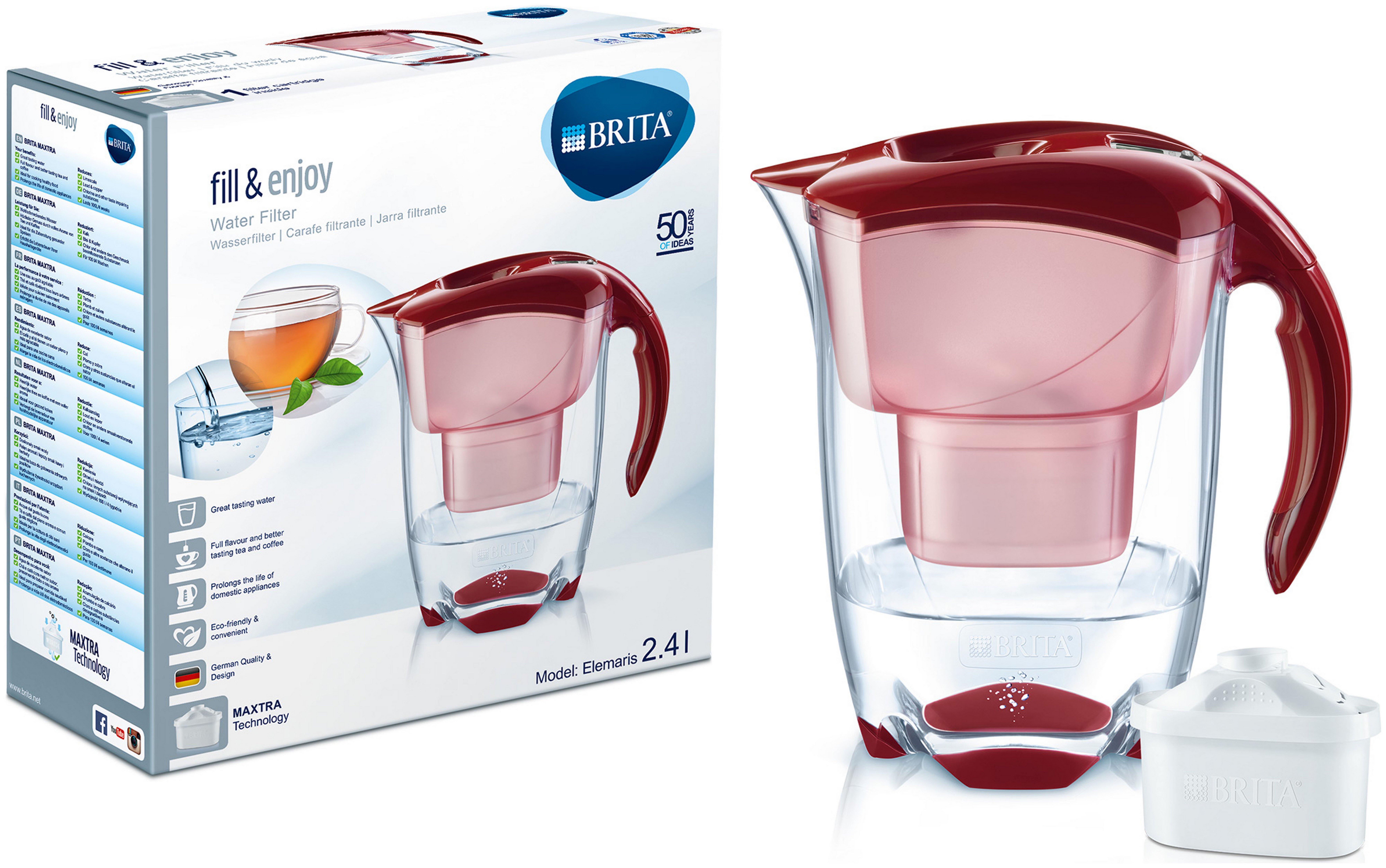 Review of BRITA Elemaris Meter Cool Water Filter Jug