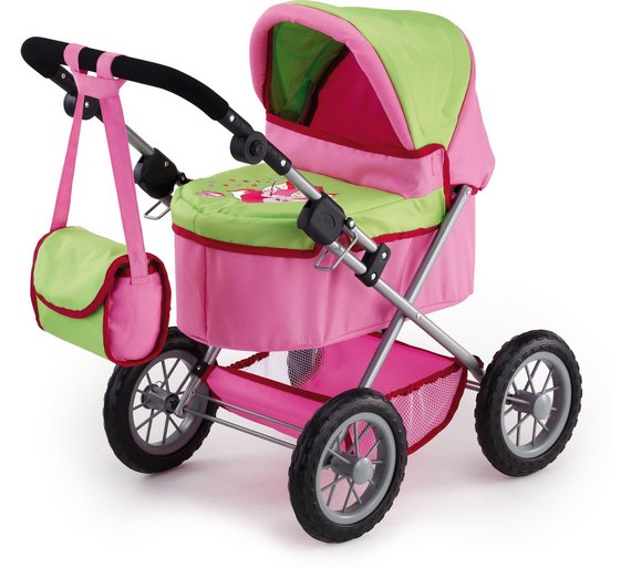 Buy Bayer Design Trendy Doll Pram Pink at Argos.co.uk Your Online