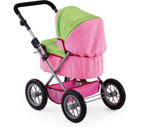 Buy Bayer Design Trendy Doll Pram Pink at Argos.co.uk Your Online