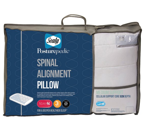 Buy Sealy Posturepedic Spinal Alignment Pillow 5cm at Argos.co.uk