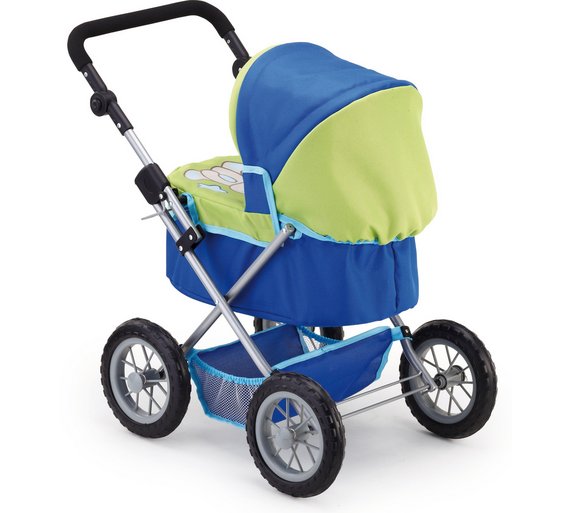 Buy Bayer Design Trendy Doll Pram Blue & Green at Argos.co.uk Your
