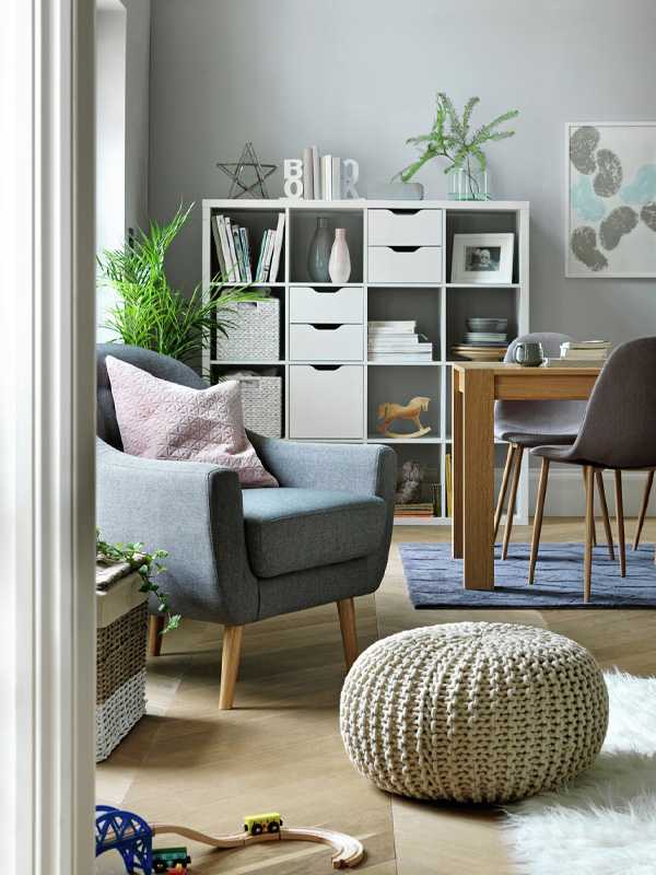 Habitat Squares Plus 16 Cube Storage Unit - White.