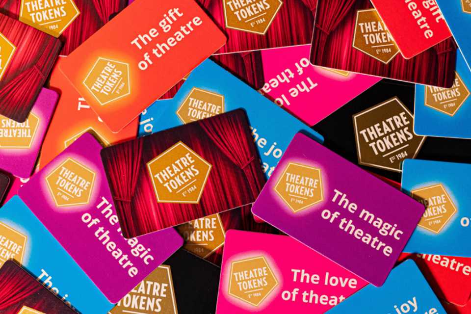 Theatre tokens gift cards.