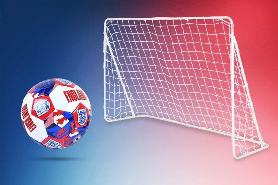 Hy-Pro UEFA champions League Size 5 football and Speedo Futura classic goggles.