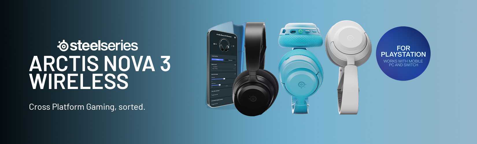 Steelseries. Arctis Nova 3 wireless.