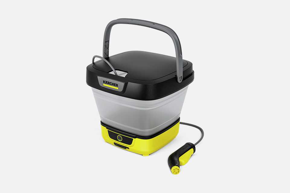 Kärcher lightweight OC 3 foldable mobile cleaner.