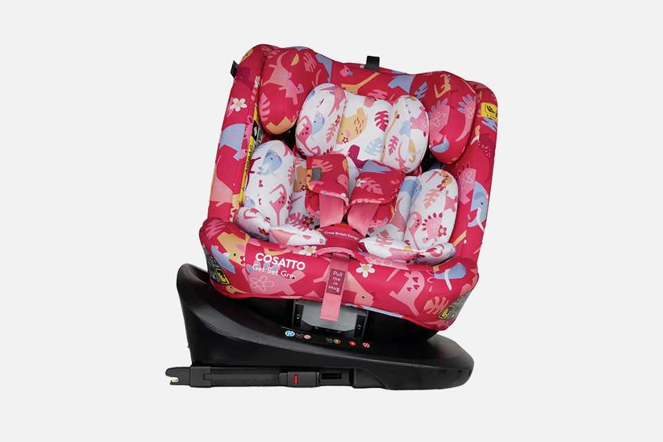 Cosatto Get Set Gro i-Size Carseat Dino Delite.