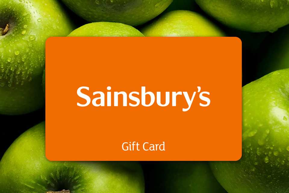 Sainsbury's gift cards.