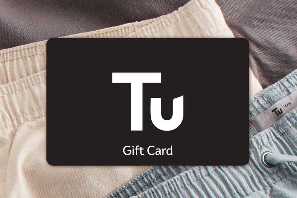 Tu gift cards.