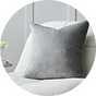 Plain cushions.