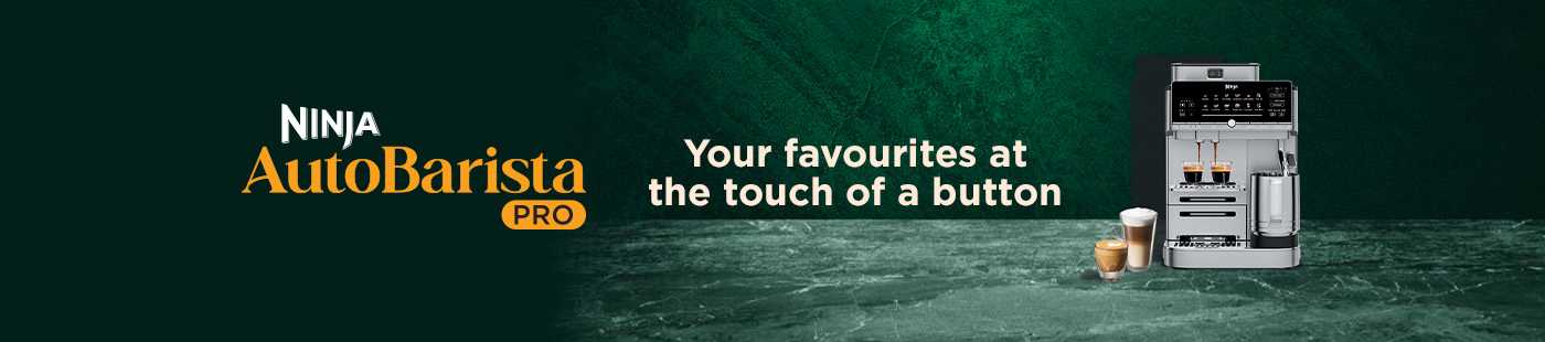 Ninja AutoBarista Pro. Your favourite at the touch of a button.