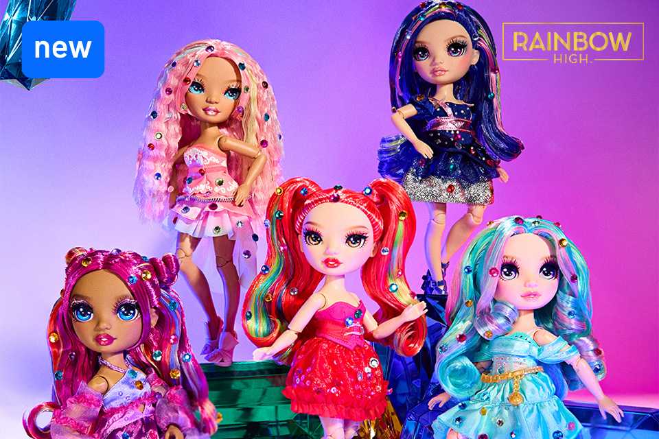 Shop Rainbow High Be Dazzling dolls. The girls are back and ready to sparkle!