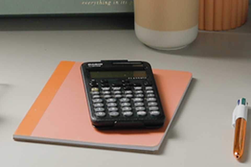 Calculators. We've got the classroom essentials covered including notebooks, pencil cases and stationery sets.