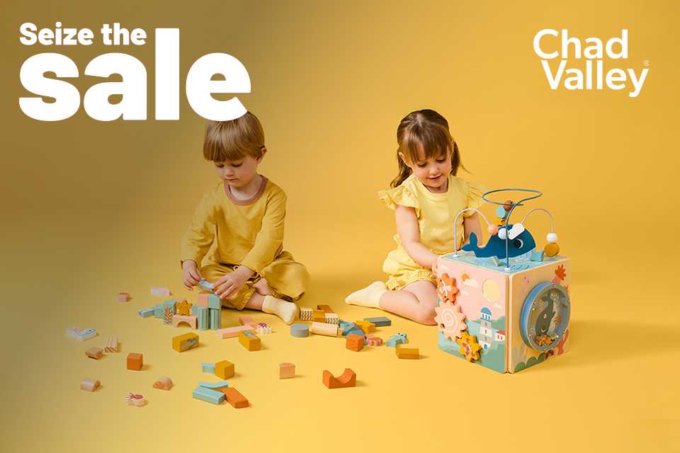 Seize the sale. Save up to 50% on selected Chad Valley.