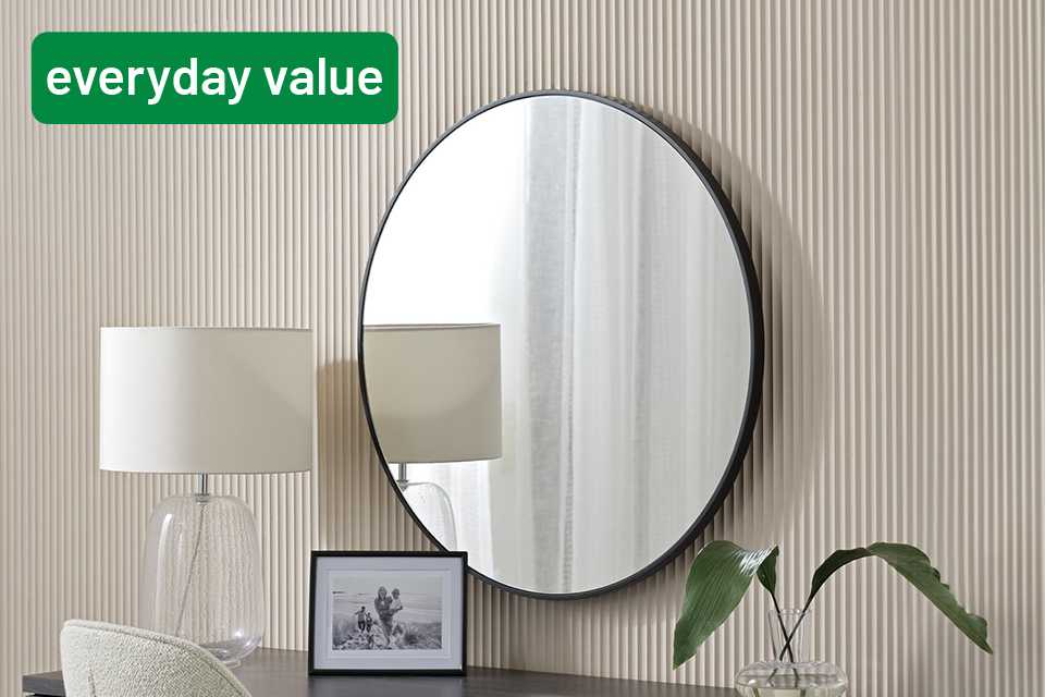 Everyday value. Quality you trust at prices you love. Includes home and furniture.