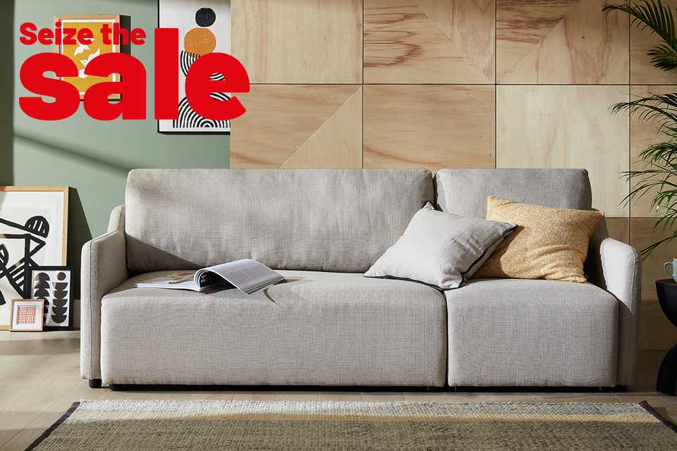 Seize the sale. Save on selected indoor furniture with code. FURN10, FURN20, FURN30, FURN50.