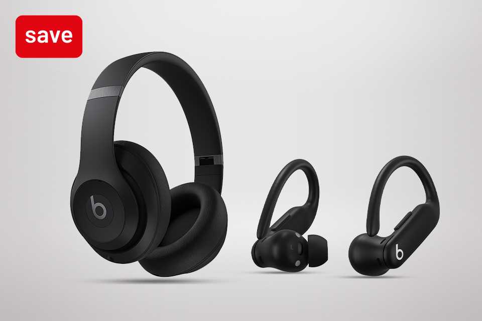 Save up to £150 on selected Beats headphones and earbuds.