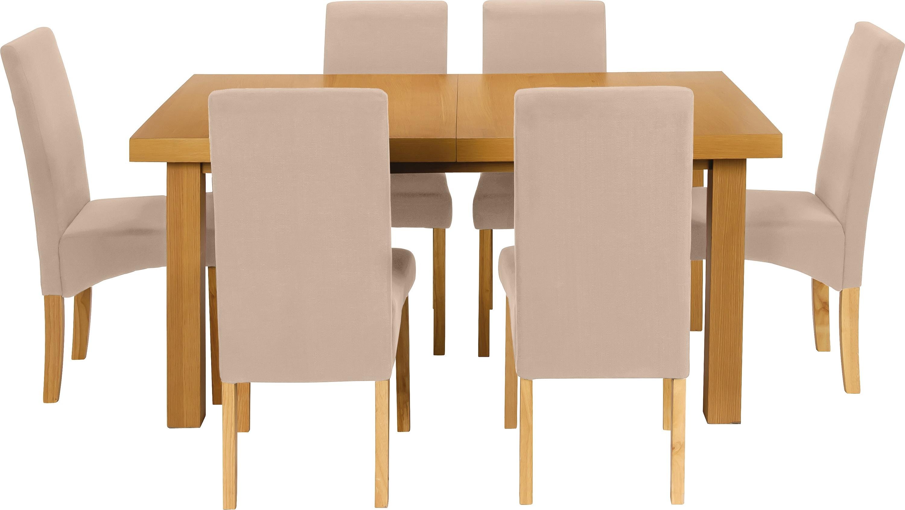 Collection Cosgrove Extendable Table & 6 Chairs - Cream Review