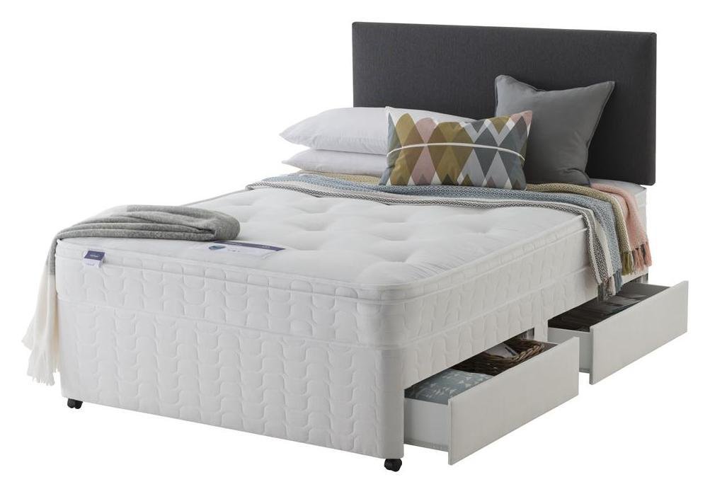 Silentnight - Travis Ortho Small - Double 4 Drawer - Divan Bed Review