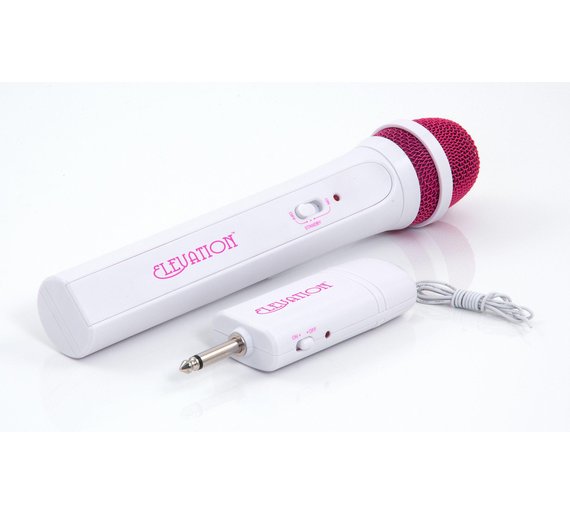 Buy Elevation Wireless Microphone Pink at Argos.co.uk Your Online Shop for Karaoke