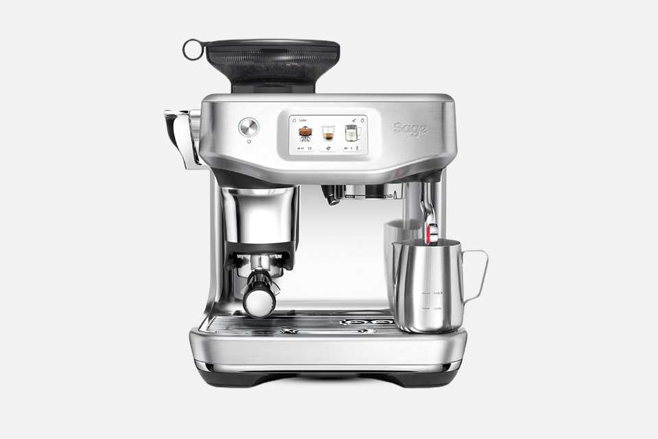The Sage Barista Touch Impress coffee machine.