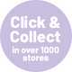 Click & collect in over 1000 stores.