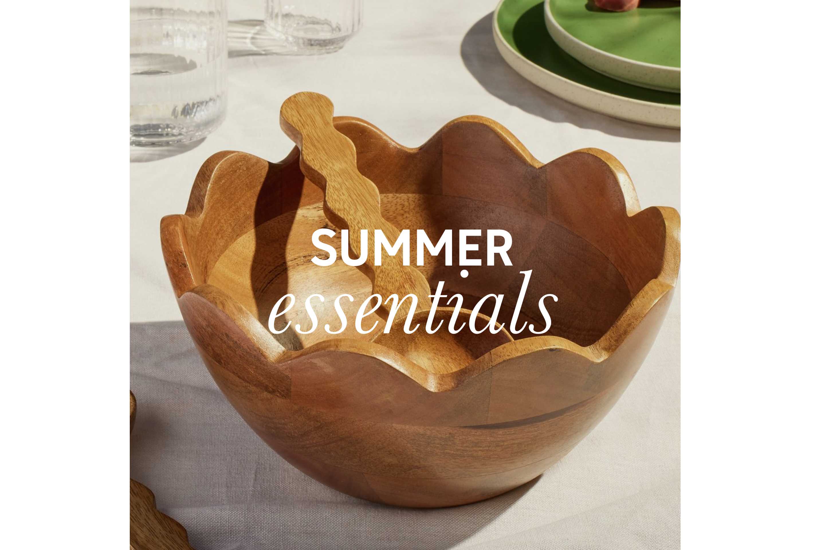 Summer essentials.