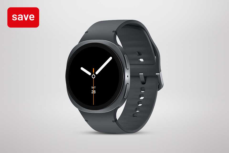 Save £25 on Samsung Galaxy Watch 8 with code(s) GALAXY25. Use code GALAXY25.