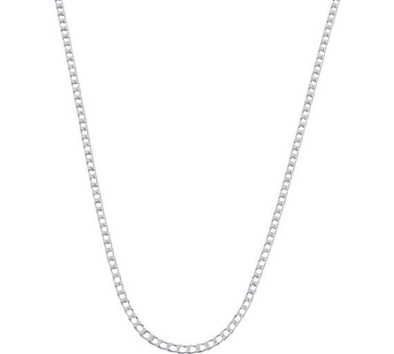 Buy Sterling Silver Square Curb Chain at Argos.co.uk Your Online Shop