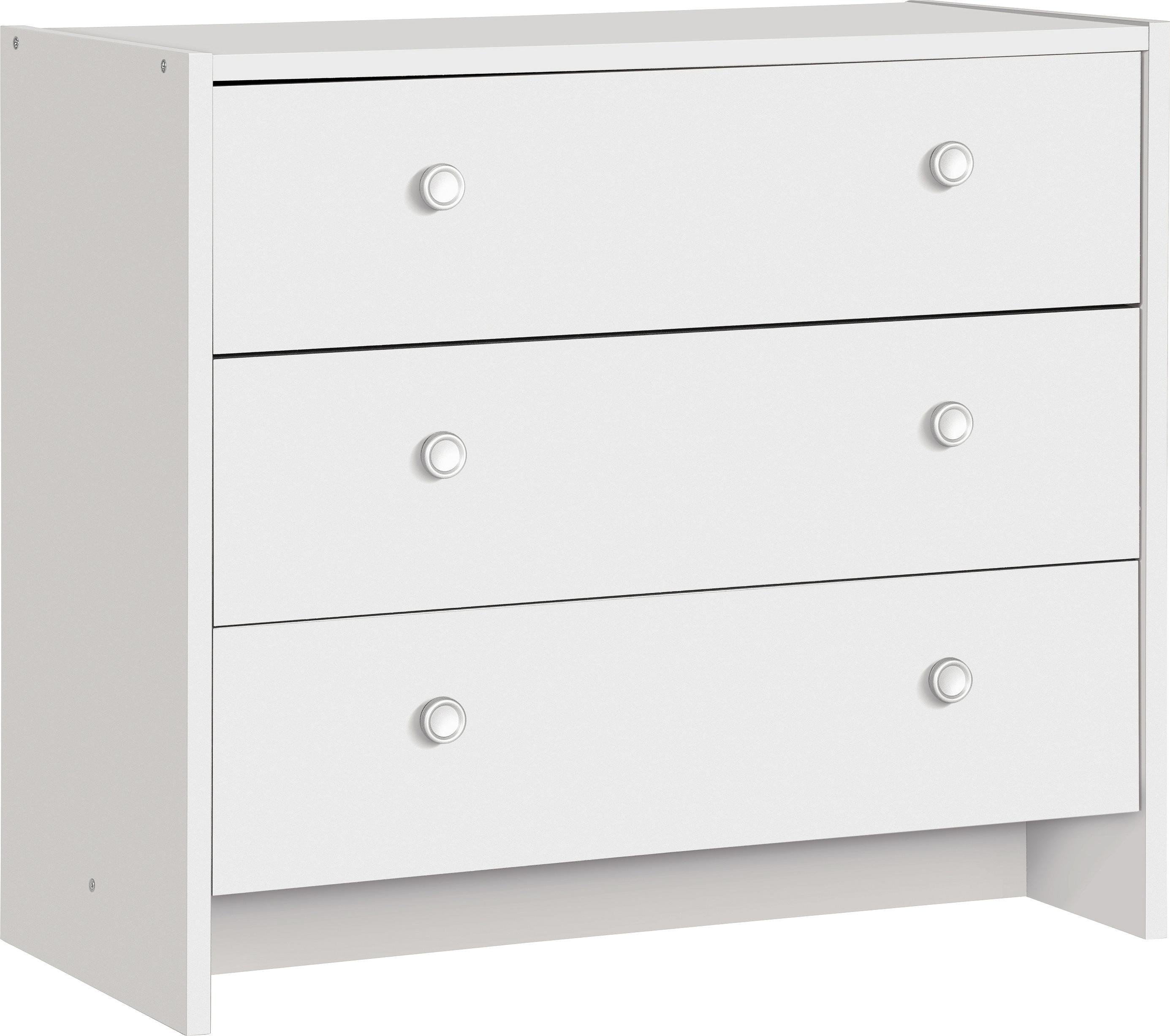 Buy HOME Seville 3 Drawer Chest White at Argos.co.uk Your Online