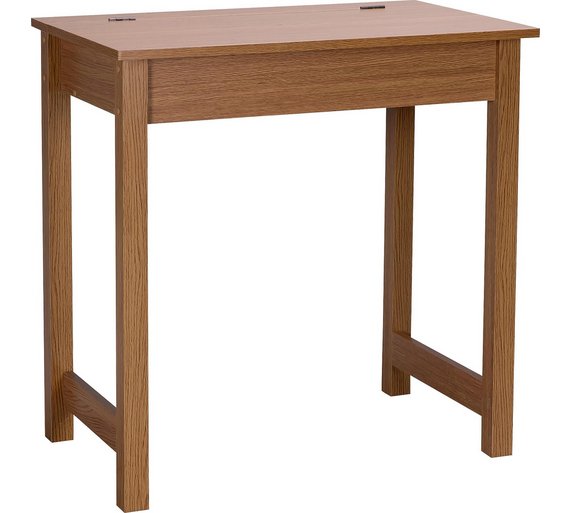 Buy HOME Denbigh Office Desk Oak Effect at Argos.co.uk Your Online