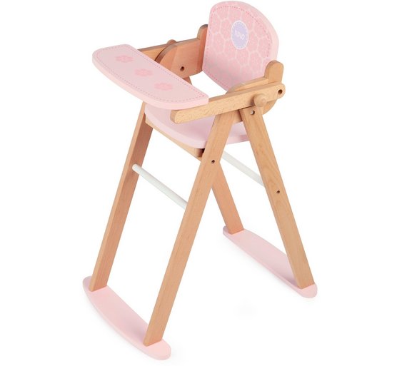 Buy Tidlo Wooden Folding Doll High Chair at Argos.co.uk Your Online