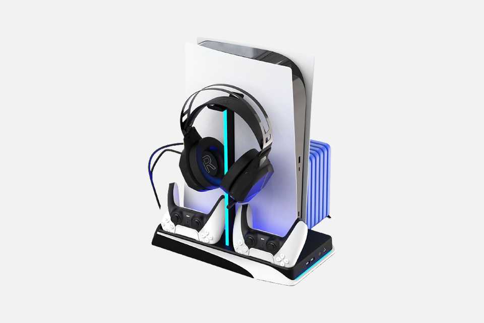 DLX+LED Multi-Function Stand for PS5.