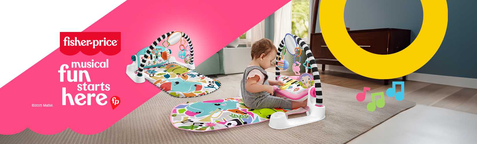 Fisher-Price. Musical fun starts here.