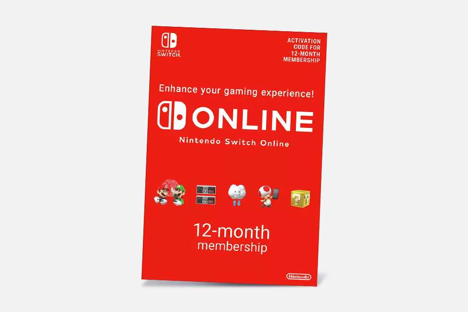 Nintendo Switch online.