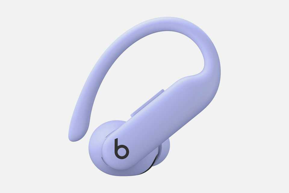 Beats Powerbeats Pro 2 true wireless earbuds in Hyper Purple.