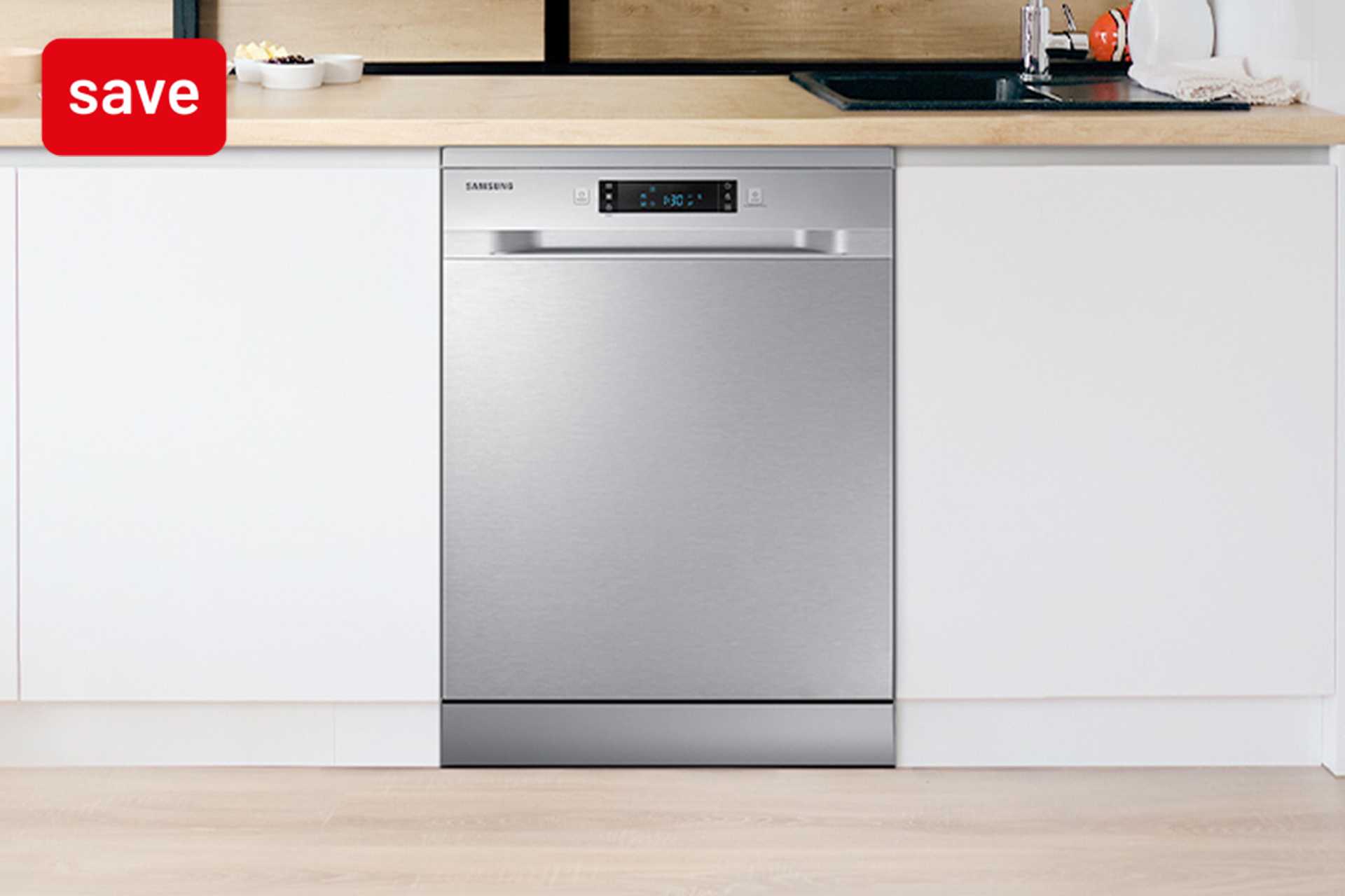 Save up to 20% on selected large kitchen appliances using code ELEC10 or ELEC20.