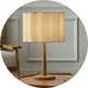 Fabric lampshades.