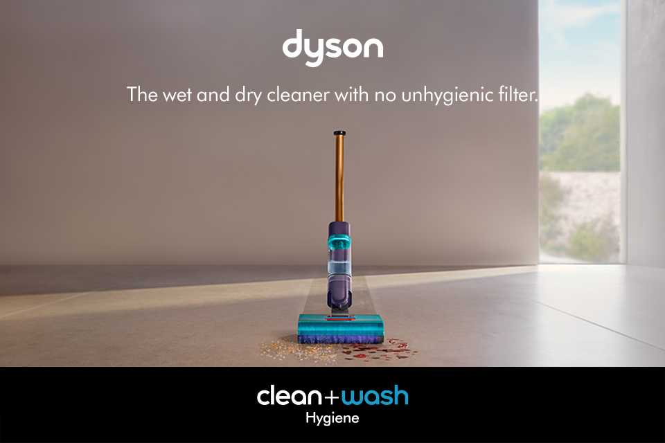 Dyson. Clean+wash hygiene wet & dry vacuum cleaner.