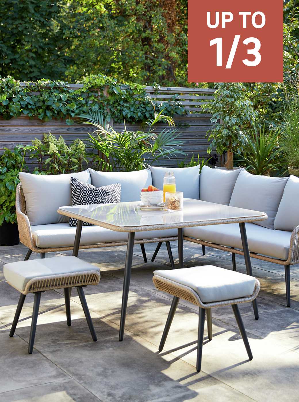 Save up to 1/3 on selected BBQs, garden furniture & outdoor living. Shop now.