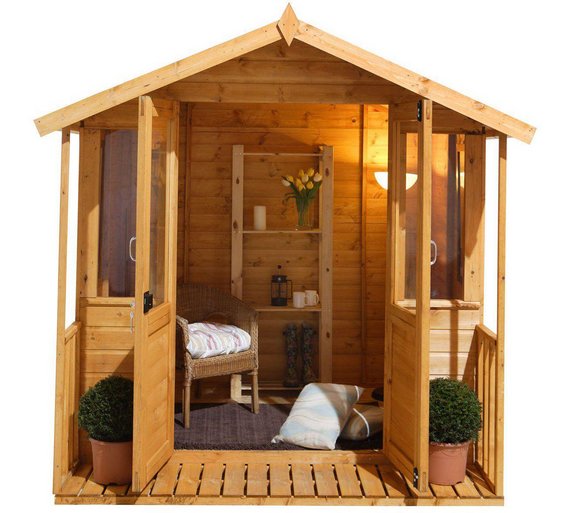 Buy Forest Maplehurst Wooden Summerhouse at Argos.co.uk Your Online