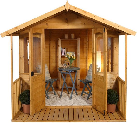 Buy Forest Hollington Wooden Summerhouse at Argos.co.uk Your Online