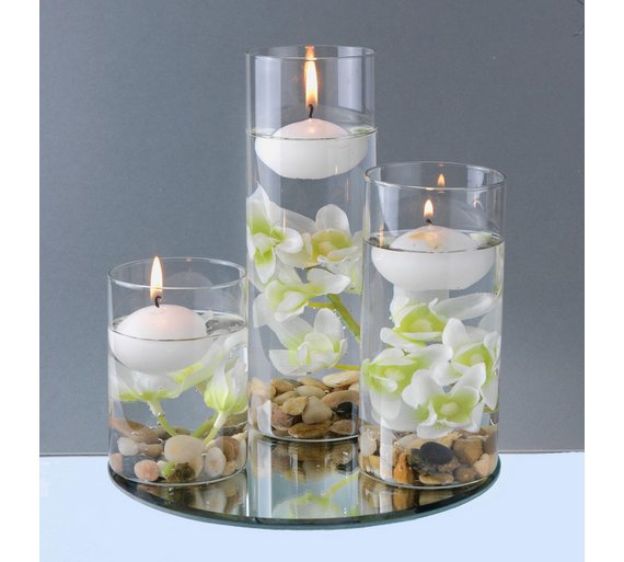 Buy Collection Eden Floating Candle Garden Set of 3 at Argos.co.uk