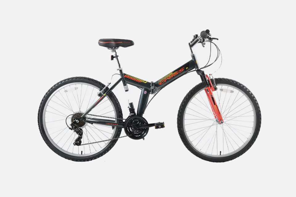 Cross 26" Mens Folding Mountain Bike.