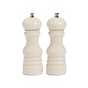 Salt and pepper grinders.