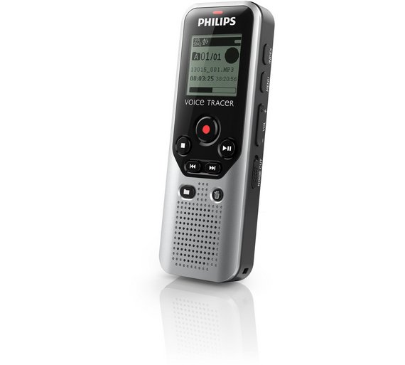 Buy Philips Voice Tracer 1200 4GB Digital Voice Recorder at Argos.co.uk